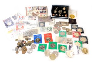 Collector's coins, comprising a Royal Mint 1998 coin pack, 50th Anniversary of D Day Landing first d