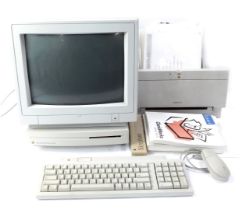 An Apple Performa Display computer monitor, model number M9101Z/C, together with keyboard, Style Wri