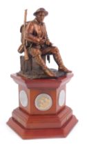 A Danbury Mint WWI Centenary commemorative figure, entitled The Brave British Tommy, the figure on a
