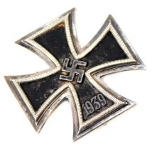 A WWII Third Reich Iron Cross First Class 1939.