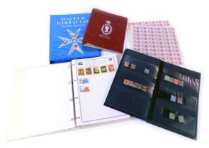 Philately. QEII and later World stamps, to include three dollars, stamp albums, Silver Jubilee Colle