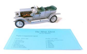 A Franklin Mint Precision Models 1907 Rolls Royce Silver Ghost, with information pamphlet.