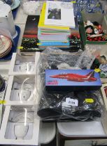 Toys and games, comprising Royal Air Force Red Arrows pen, 10x30 binoculars, Gardening Society Journ