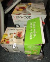 A Kenwood icecream maker, etc.