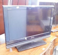 A Sony Bravia 26" flat screen television.