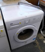 A Beko washing machine.