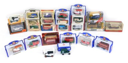 A quantity of Diecast vehicles, to include Days Gone, Oxford Diecasts, etc., mainly buses.