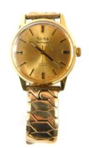 A Rone gold plated gentleman's wristwatch, The Countryman with seventeen jewel Incabloc movement wit