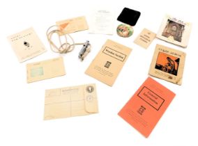 Ephemera, comprising general information, Warden Section, Notes for Beaters and Game Keeping, motorc