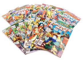 Marvel comics. Twenty one editions of Luke Cage Power Man, issues 22, 26, 31-49 inclusive, (Bronze A