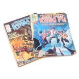 Marvel comics. Two editions of The Deadly Hands of Kung Fu, Issues 16,30.