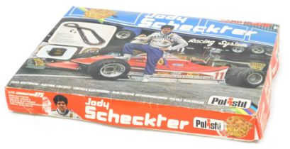 A Polistil Jody Sheckter electric motor racing circuit, A918, boxed.