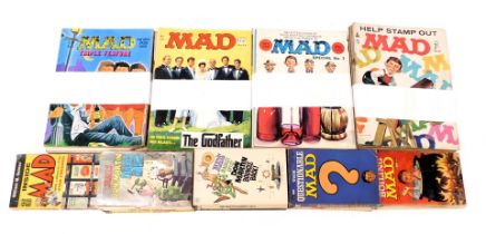 Mad comics, various issues, together with Mad paperback books, published by Warner & Signet. (a qua
