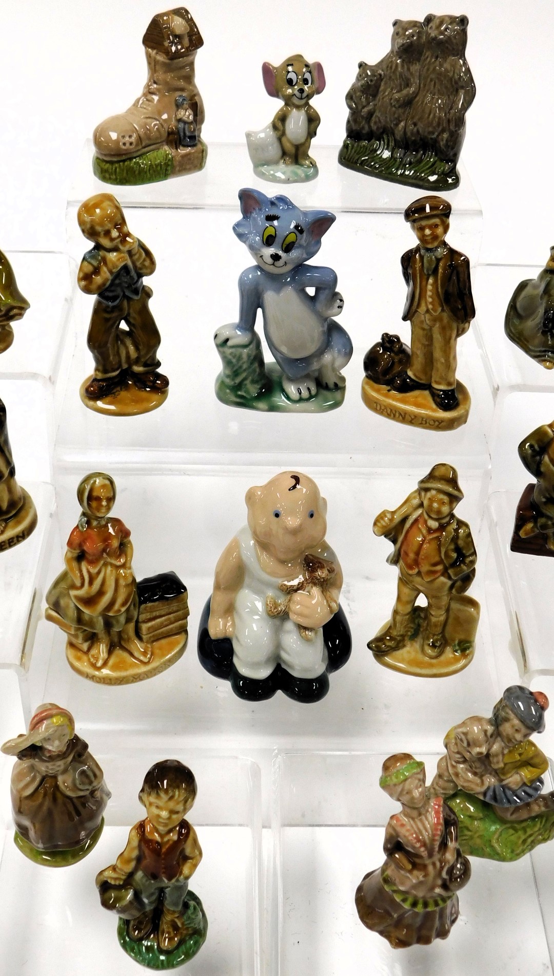 A group of Wade Blow Up nursery rhyme figures, together with Kathleen, Molly Malone, Danny Boy, Tom - Image 3 of 6