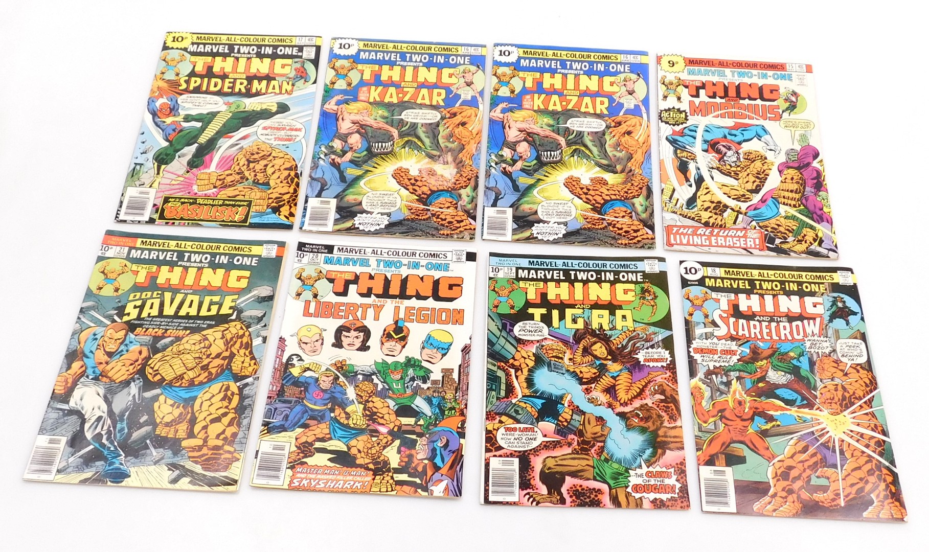 Marvel comics. Twenty eight editions of Marvel Two-In-One, The Thing and...., issues 15-41 inclusive - Bild 2 aus 5