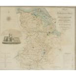 C & J Greenwood, Map of the North East Circuit of the Principality of Wales, Comprising the Counties