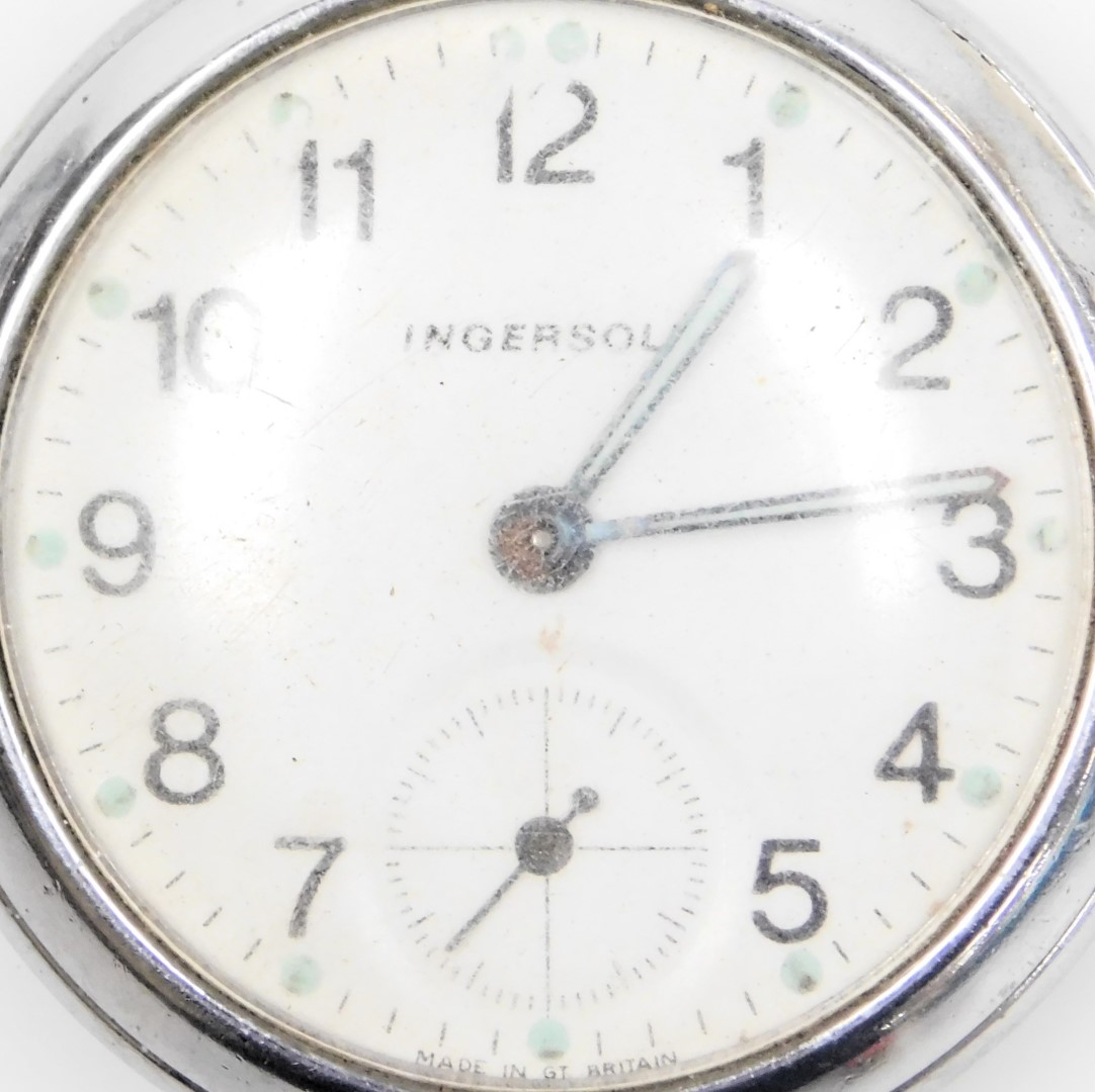 An Ingersoll limited Triumph pocket watch, further Ingersoll pocket watch, and a Smith's 1/5 seconds - Image 2 of 4