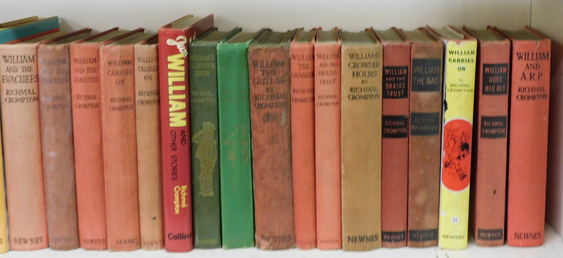 Books. Crompton (Richmal), Just William stories, various volumes, published by Newnes, a few with du - Image 2 of 5