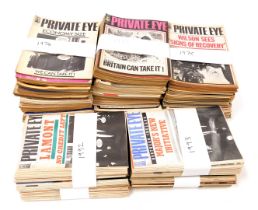 Private Eye magazine, 1967-1993.