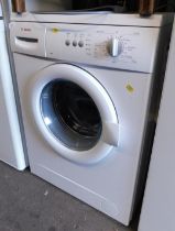 A Bosch 1400 washing machine.