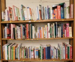 Various books, predominantly non fiction, relating to medicines, food, Student Medical Dictionary, G