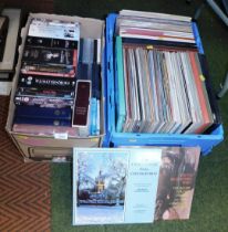 DVDs and LPs, DVD titles include Horn Blower, Little Dorrit, books to include Daily Roman Missile, L