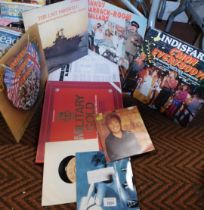 LPs and singles, singles to include Cilla Black, LPs include Lindisfarne, Come on Everybody, set of
