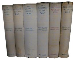 Churchill (Winston S). The Second World War, volumes 1-6, hardback with dust jackets, published by C