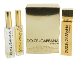 A Dolce & Gabbana The One part perfume set, to include partially used bottles, two miniature scents,