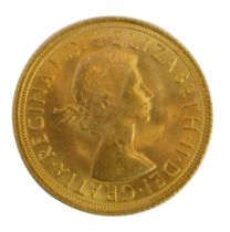 An Elizabeth II full gold sovereign 1966, in fitted box.