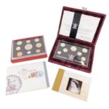 A Royal Mint Silver Anniversary collection anniversary coin pack for 1996, with certificate of authe