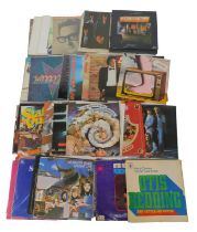 LP records, to include Status Quo, Now 8, Clannad, The Rolling Stones No2, etc. (1 box)