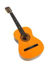 A J S H Encore Students acoustic guitar, ENC36N, in case.