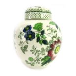 A Masons ironstone Paynsley pattern ginger jar and cover, printed marks, 18cm high.