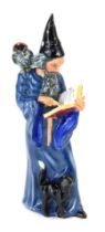 A Royal Doulton porcelain figure modelled as the Wizard, HN2877, boxed.