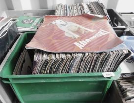 A quantity of 45rpm records, 1960s and 1970s, to include The Beatles Ticket To Ride, CW Yes It Is, K