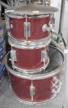 A part drum kit.