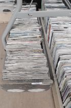 A group of 33rpm records, from the 1980s and 1990s, various compilation albums, mixed tapes to inclu