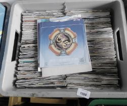 A group of 45rpm records, mainly 1980s and 1990s, to include Jam, James, Michael Jackson, and others