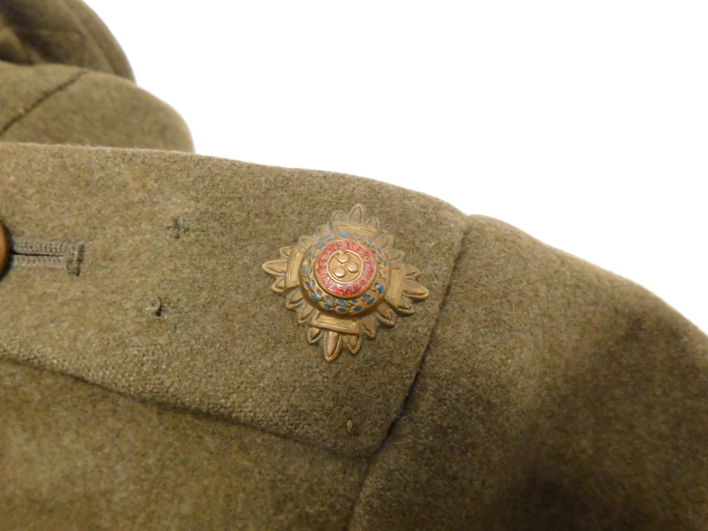 A 1940s ATS coat and bag. - Image 3 of 3
