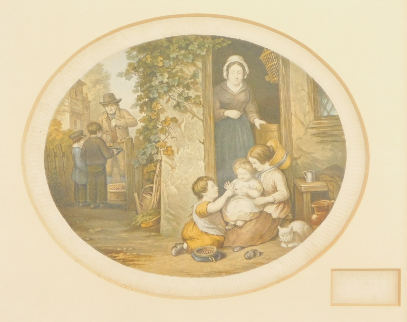 A set of six Le Blond prints, comprising The Sherry Seller, The Pet Rabbits, Learning to Ride, Moon - Image 4 of 7