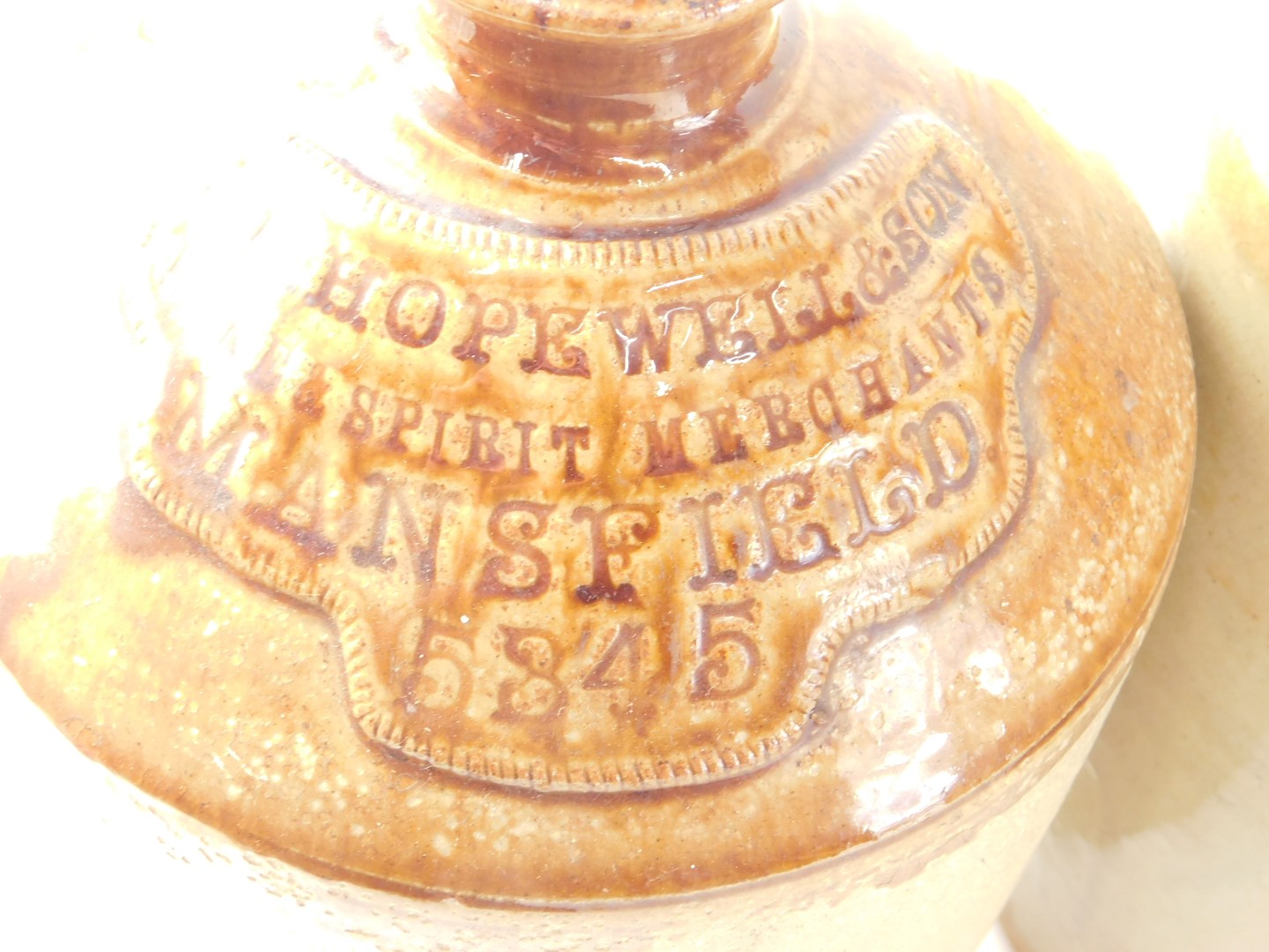 A collection of stoneware flagons, to include Pratt & Sons of Lincoln, Banks of Sheffield, etc. (som - Image 2 of 5