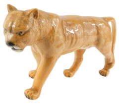 A Beswick large lioness, 16cm wide.