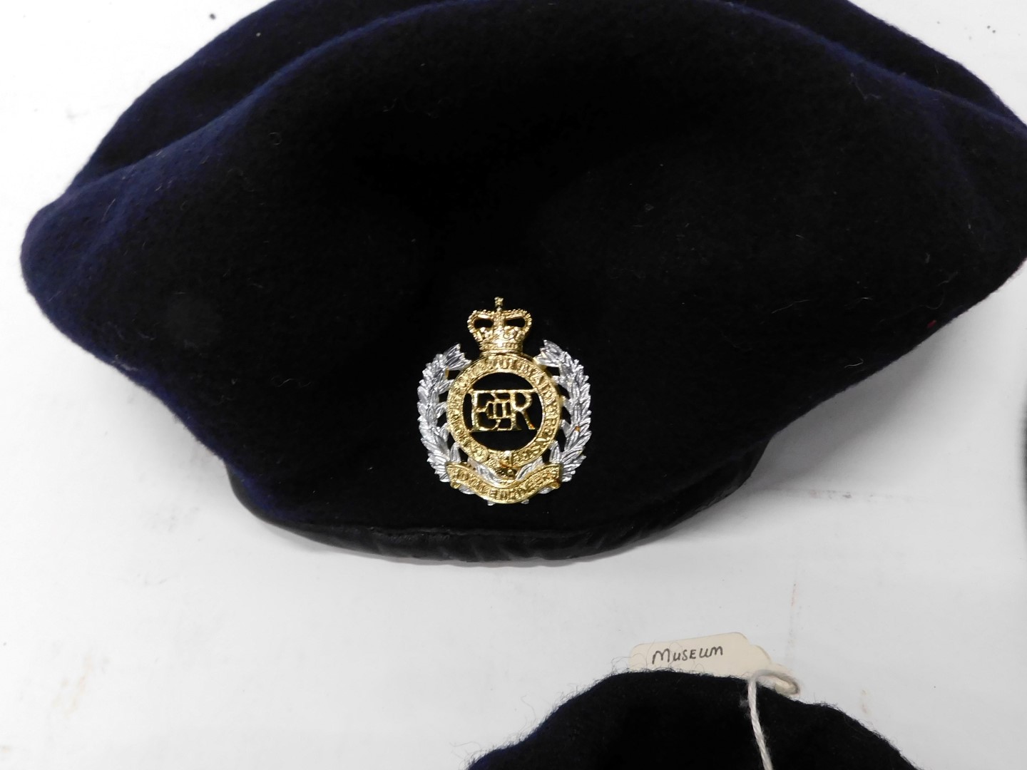 Various horse riding Civil Defence Corps wares, comprising jacket, trousers and beret stamped 1953. - Image 3 of 6