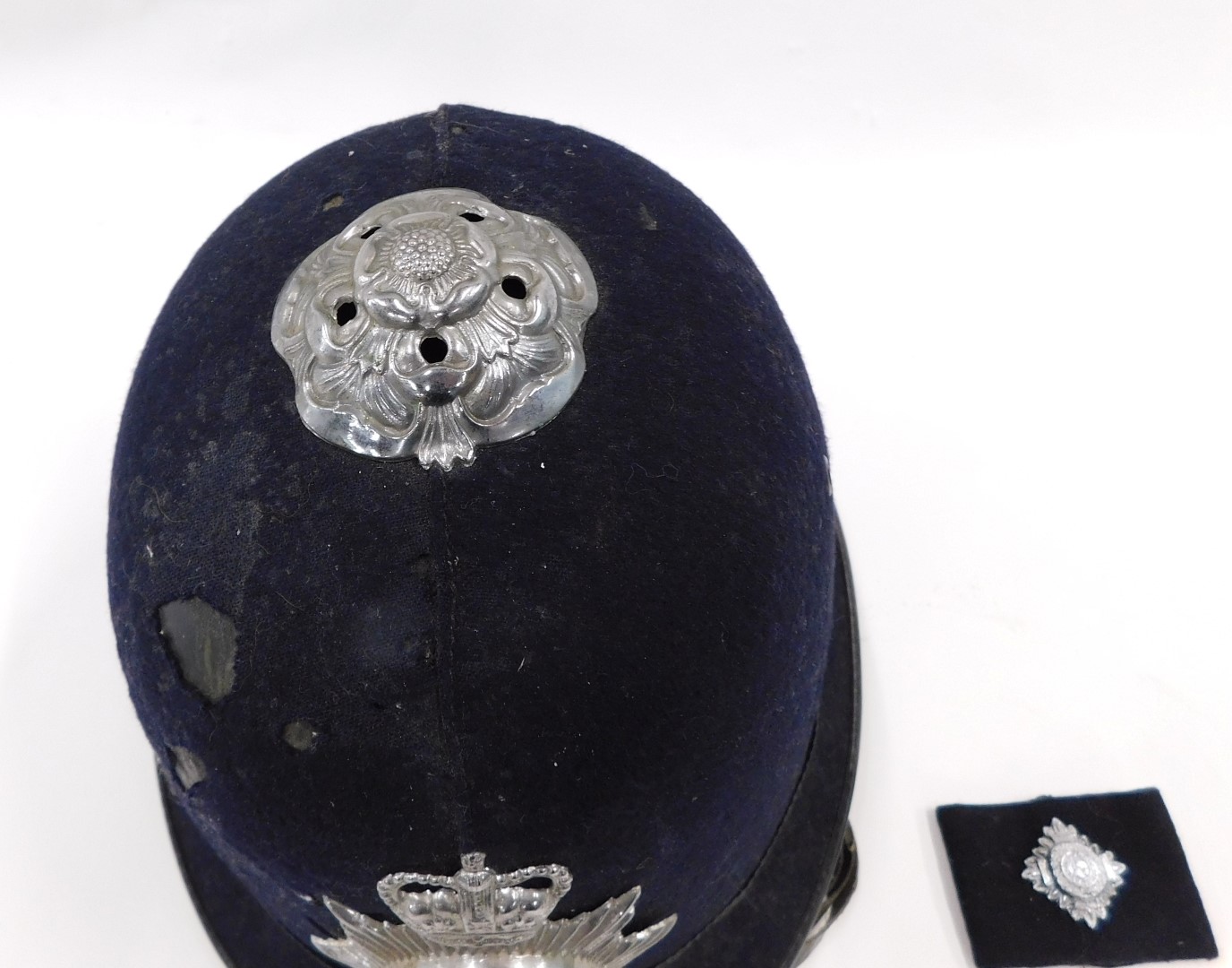 A Gloucestershire constabulary police helmet. (AF) - Image 3 of 5