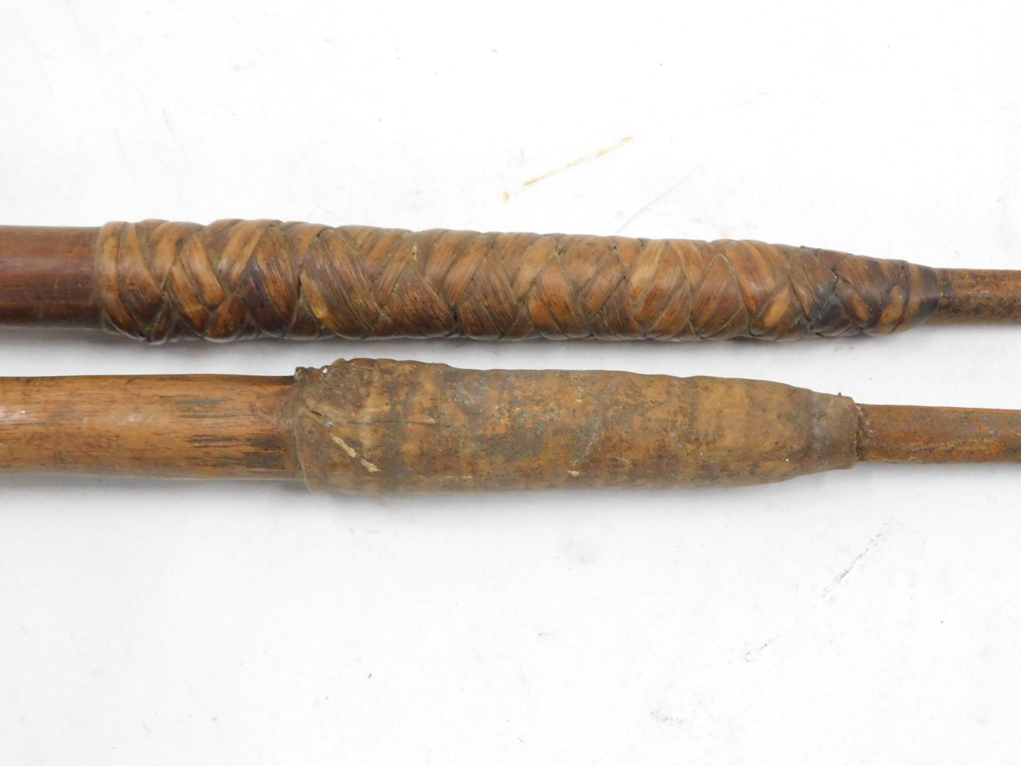 Two 19thC Zulu spears or assegai. - Image 3 of 4