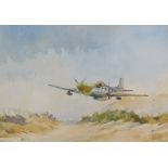 Kenneth Cooper (20thC). The Yanks are Coming, watercolour, signed and titled verso, 31cm x 42cm. Gal