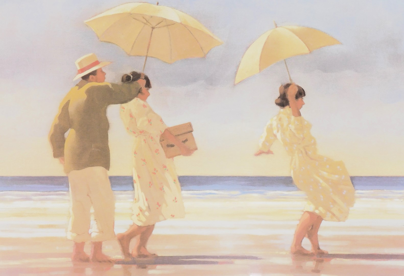 Various Jack Vettriano coloured prints, a nude indistinctly signed Suzanne Lee, etc. - Image 5 of 11