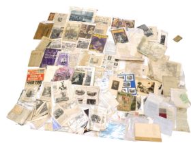 Ephemera, comprising Daily Mail, newspapers, newspaper cuttings, and Callings from the WWII years, a