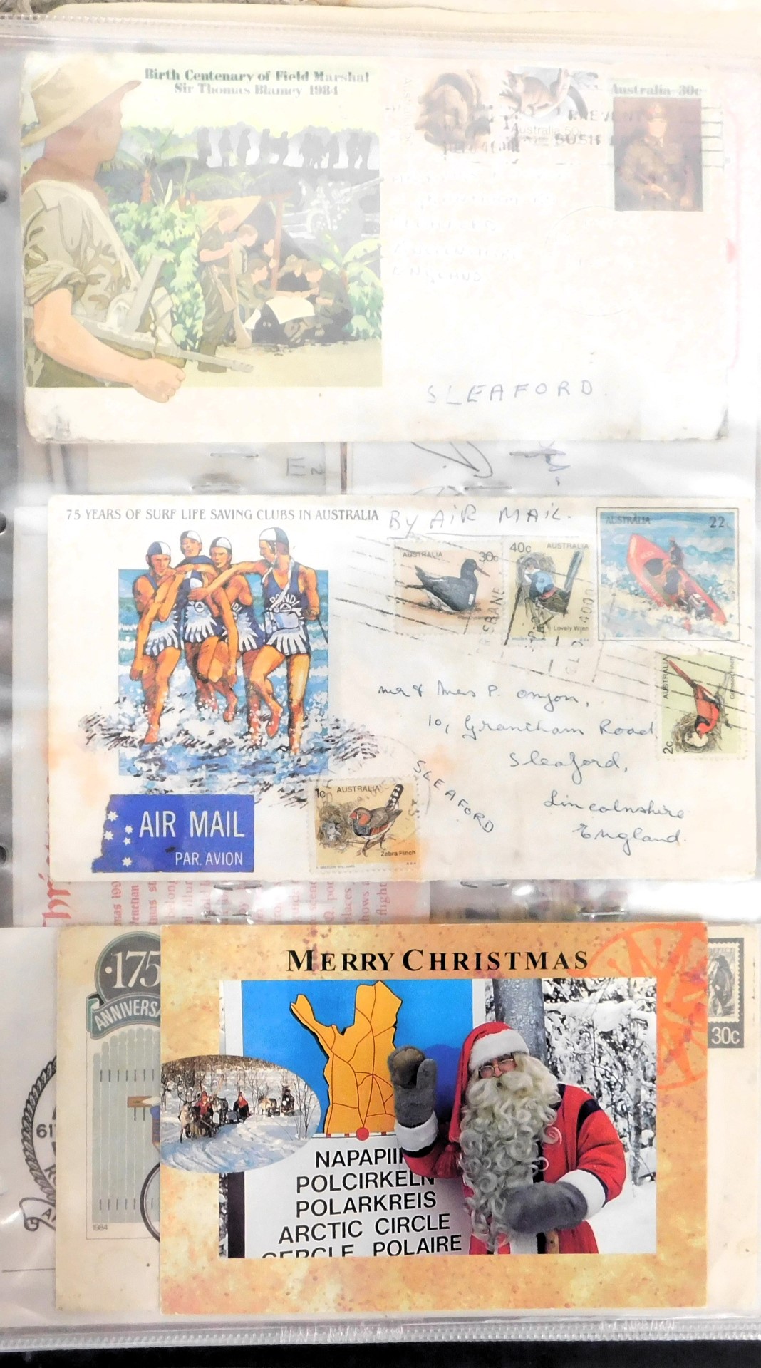 A quantity of first day covers, a collection of 1960s airmail envelopes, World Cup promotional first - Image 2 of 5